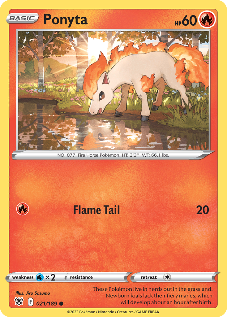Ponyta - 021/189 - Common