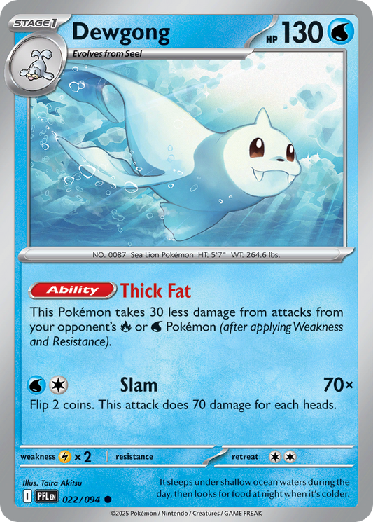 Dewgong - 022/094 - Common