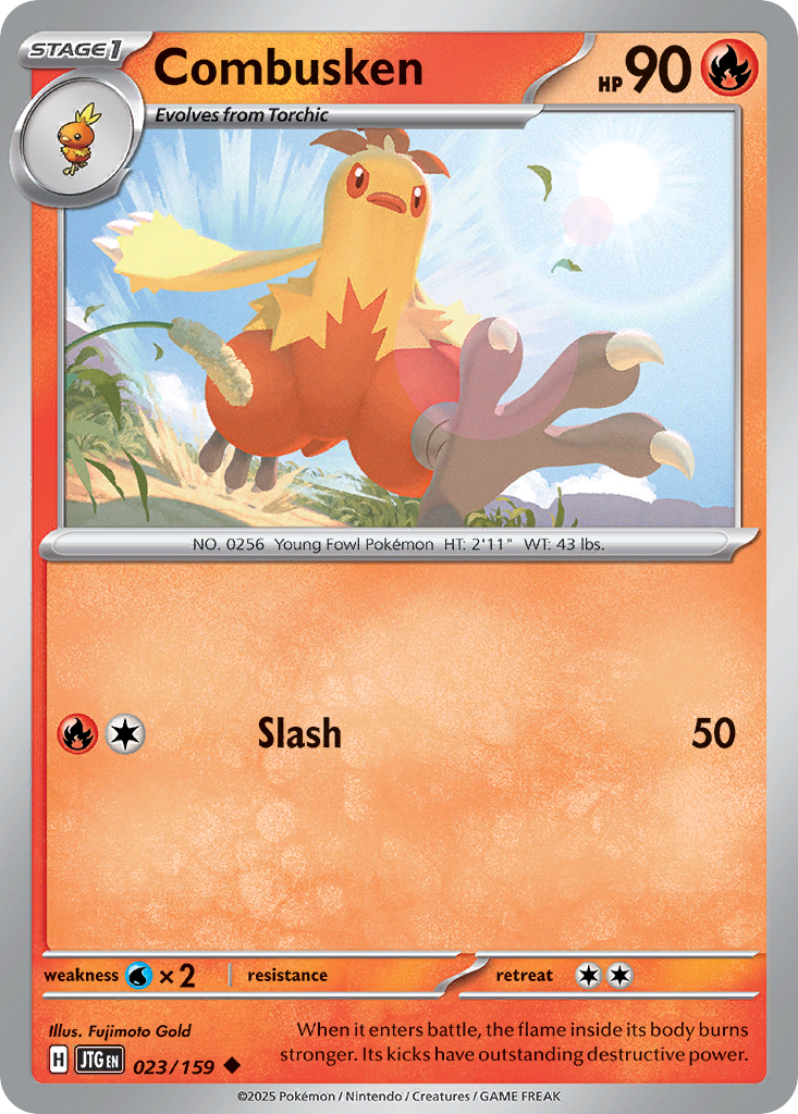 Combusken - 023/159 - Uncommon