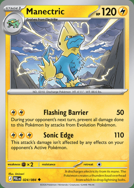 Manectric - 024/084 - Uncommon