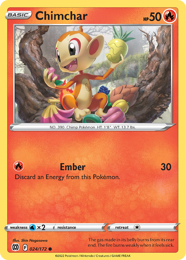 Chimchar - 024/172 - Common
