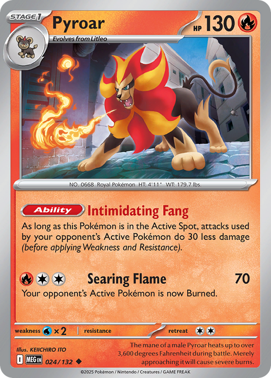 Pyroar - 024/132 - Uncommon