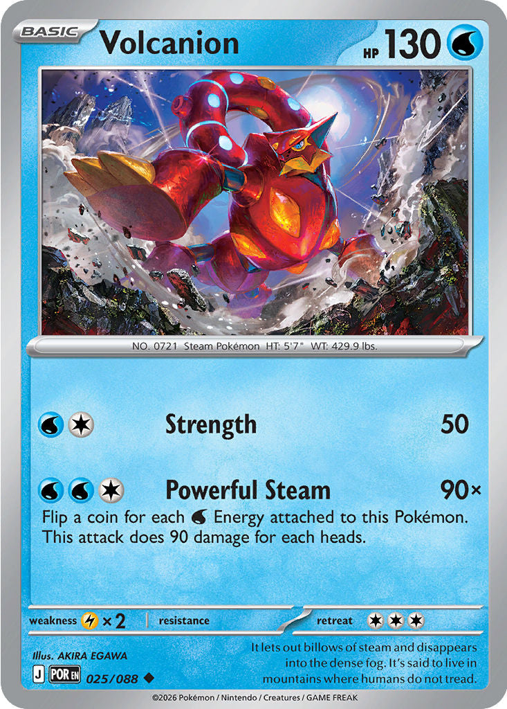 Volcanion - 025/088 - Uncommon