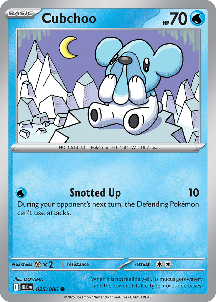Cubchoo - 025/086 - Common