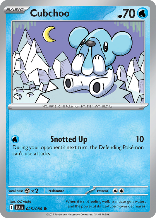 Cubchoo - 025/086 - Common