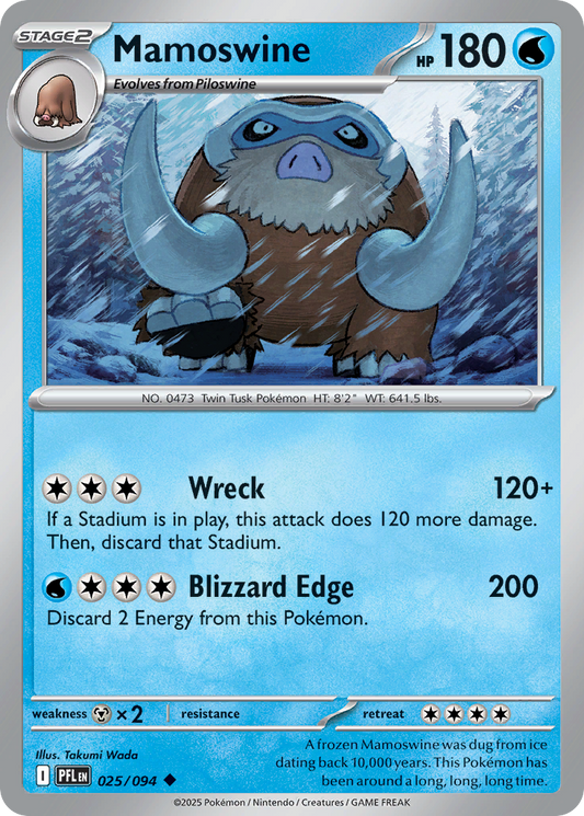 Mamoswine - 025/094 - Uncommon