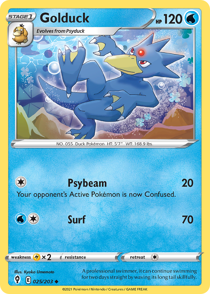 Golduck - 025/203 - Uncommon