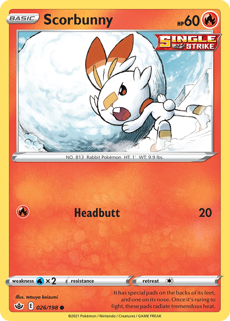 Scorbunny - 026/198 - Common