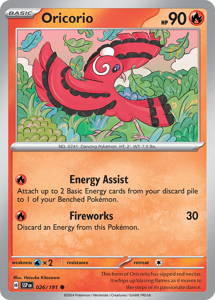 Oricorio - 026/191 - Common
