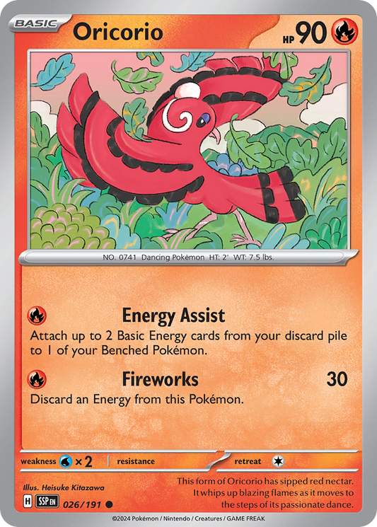 Oricorio - 026/191 - Common