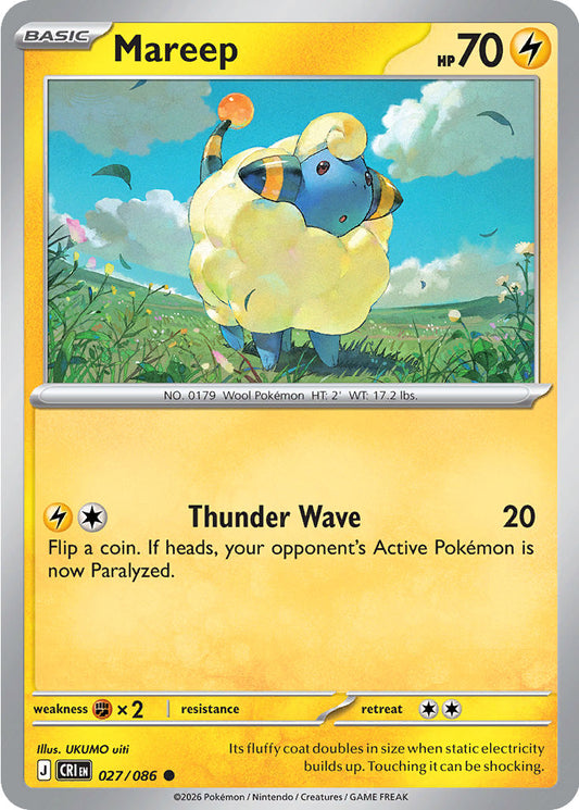 Mareep - 027/086 - Common