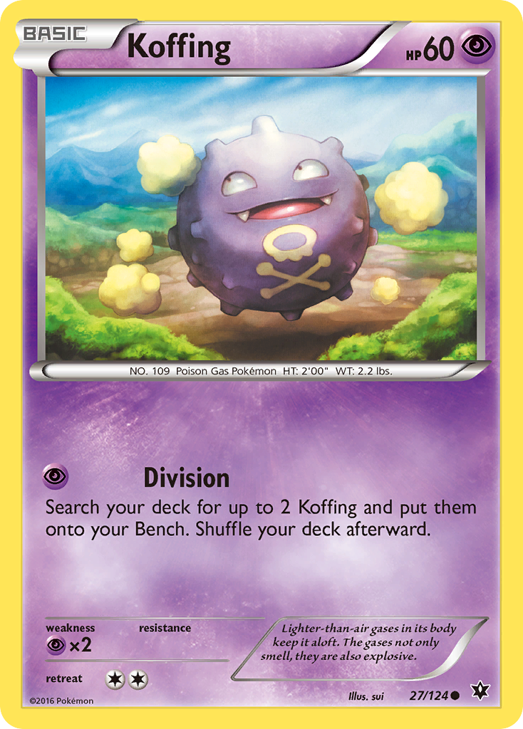 Koffing - 027/124 - Common