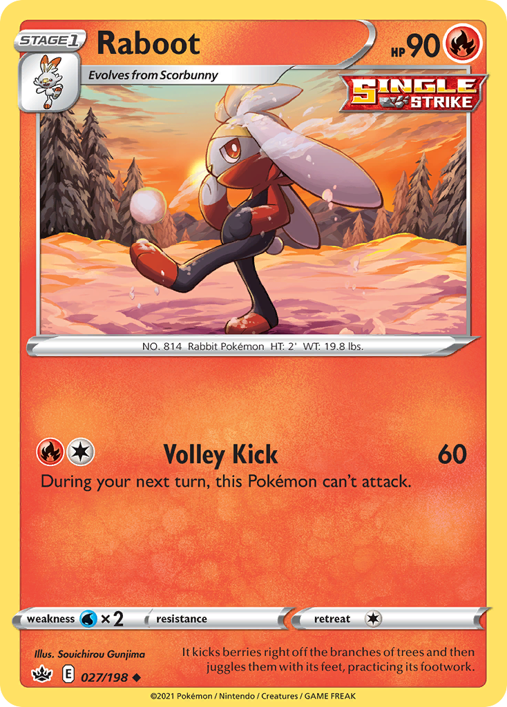 Raboot - 027/198 - Uncommon