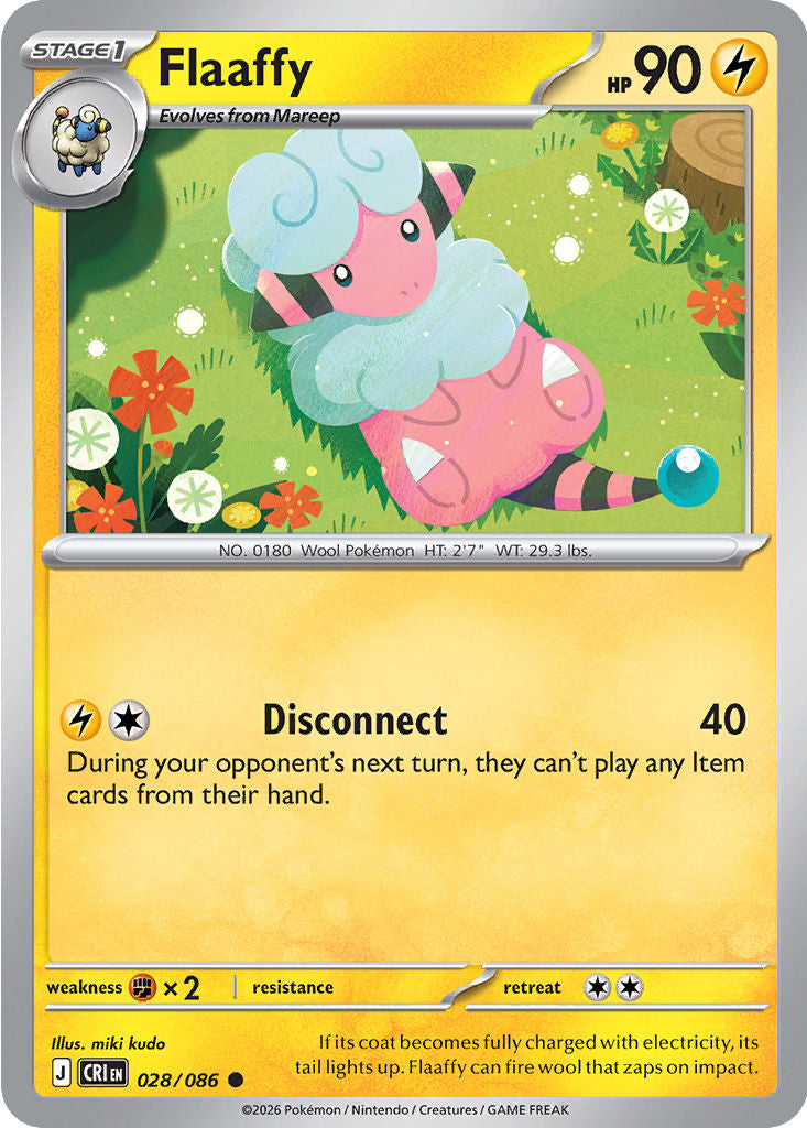 Flaaffy - 028/086 - Common