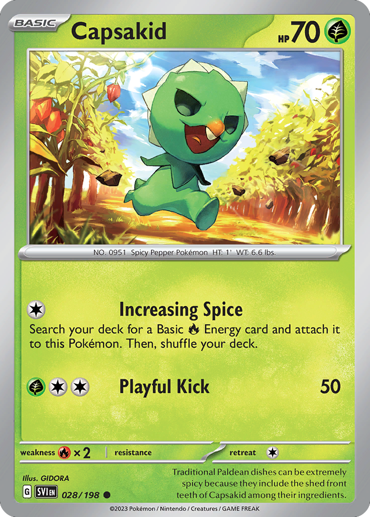 Capsakid - 028/198 - Common