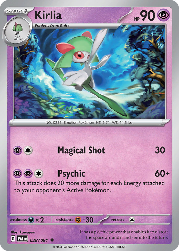 Kirlia - 028/091 - Common