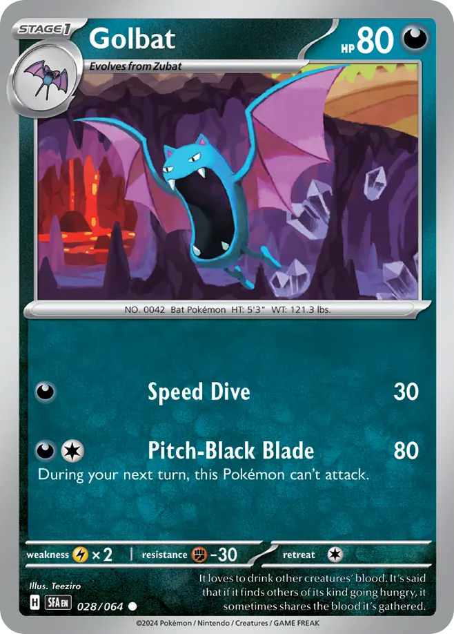 Golbat - 028/064 - Common