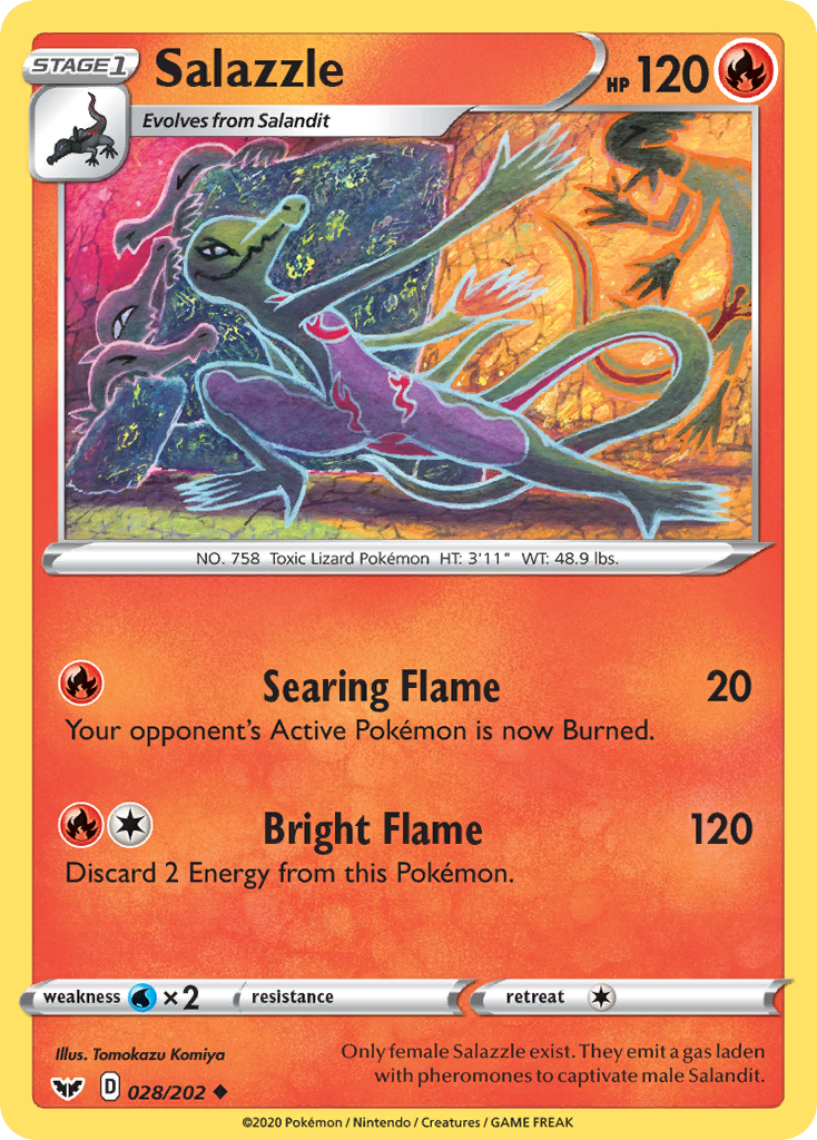 Salazzle - 028/202 - Uncommon