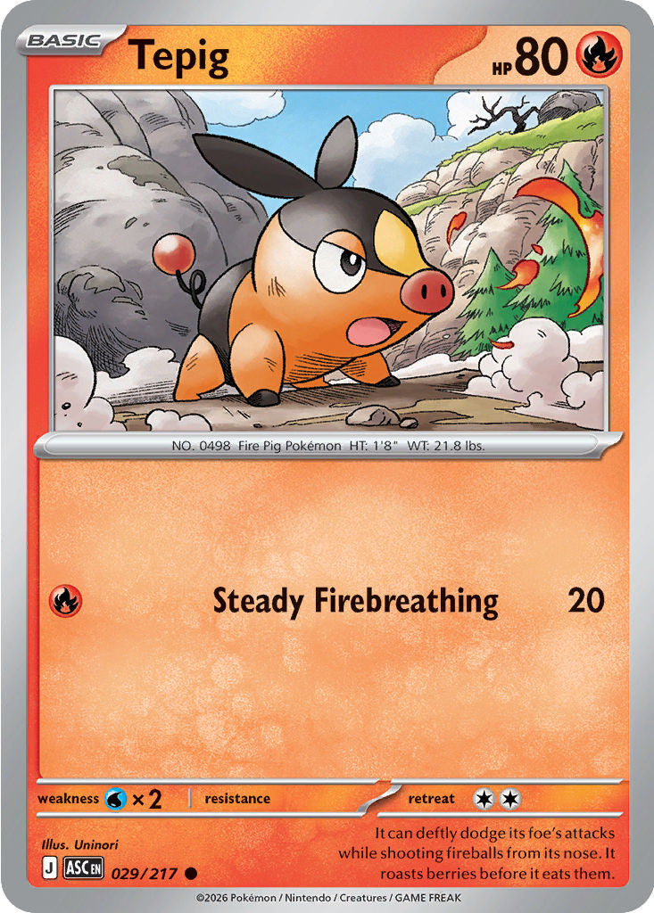 Tepig - 029/217 - Common