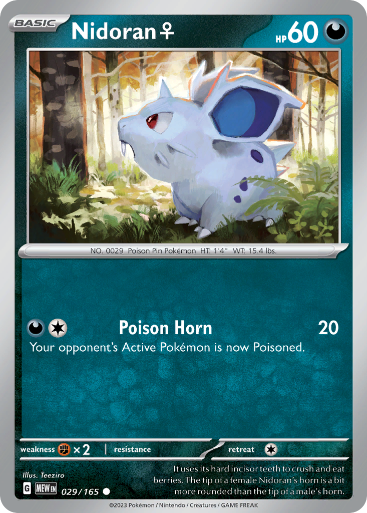 Nidoran - 029/165 - Common