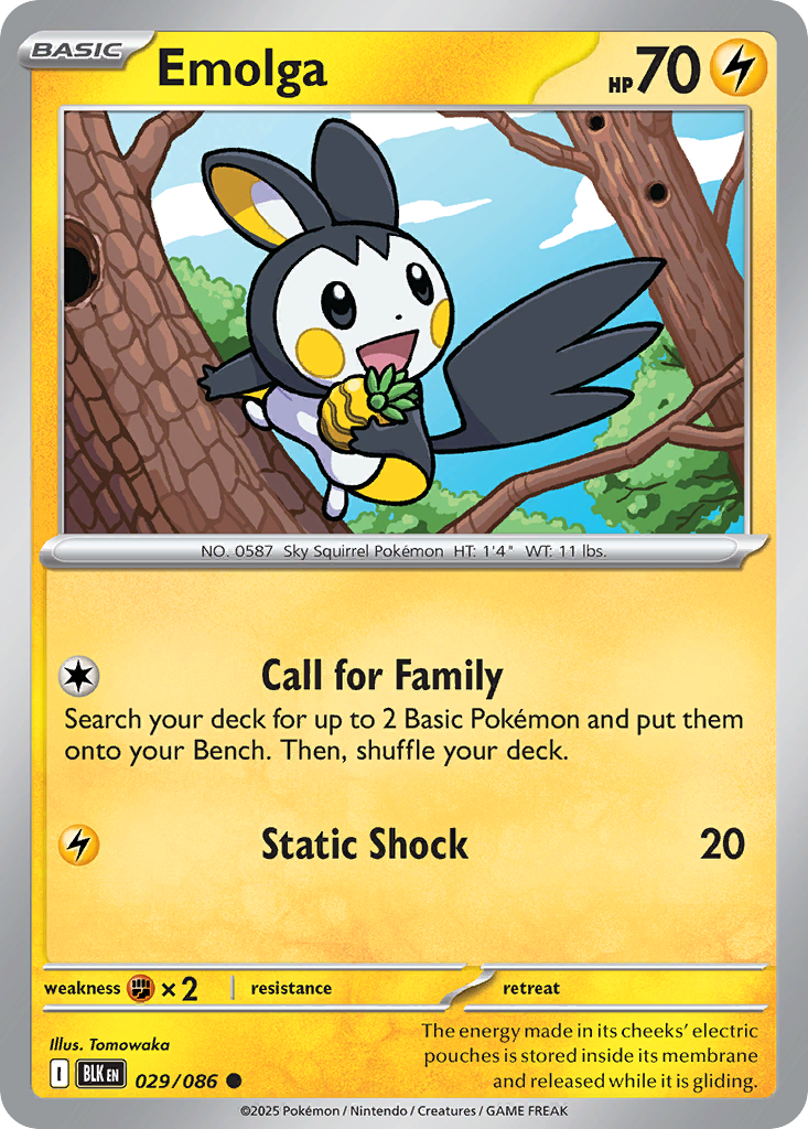 Emolga - 029/086 - Common