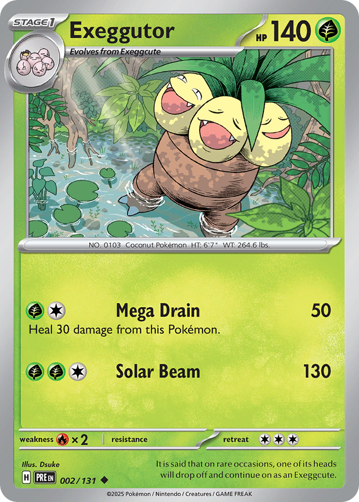 Exeggutor - 002/131 - Uncommon