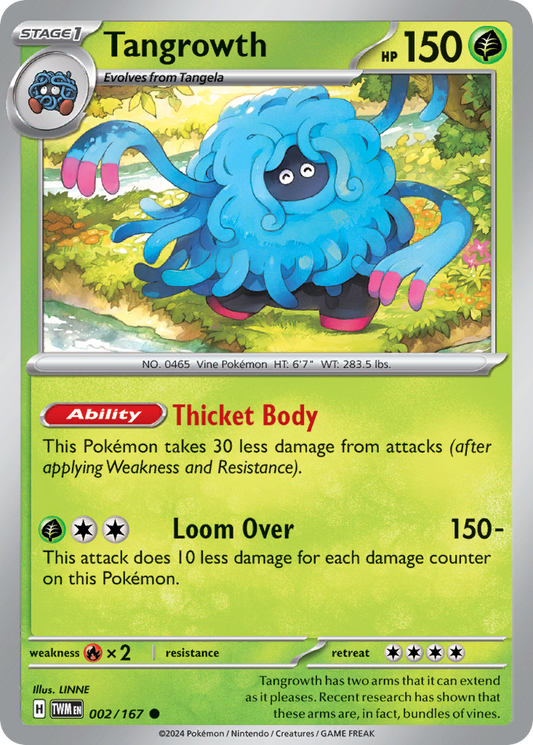 Tangrowth - 002/167 - Common