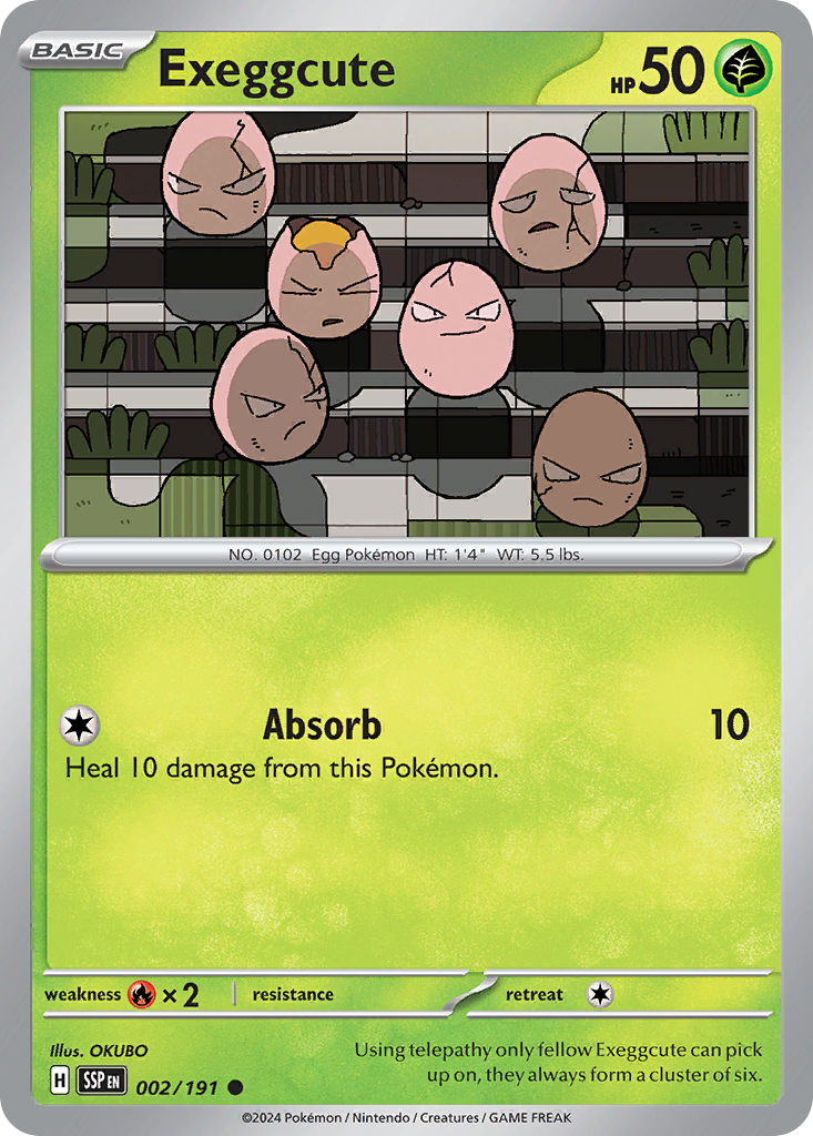 Exeggcute - 002/191 - Common