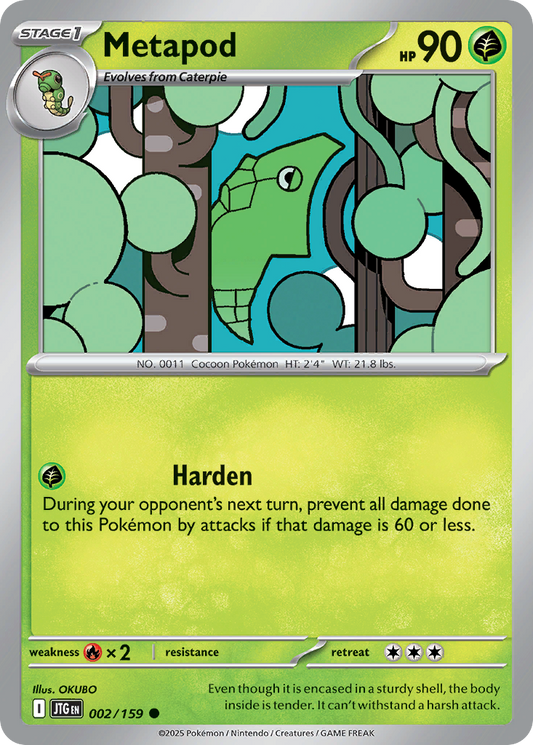 Metapod - 002/159 - Common