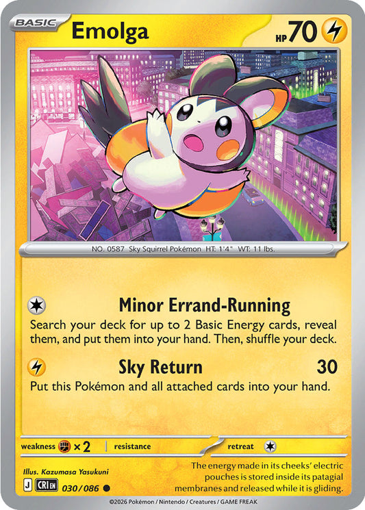 Emolga - 030/086 - Common