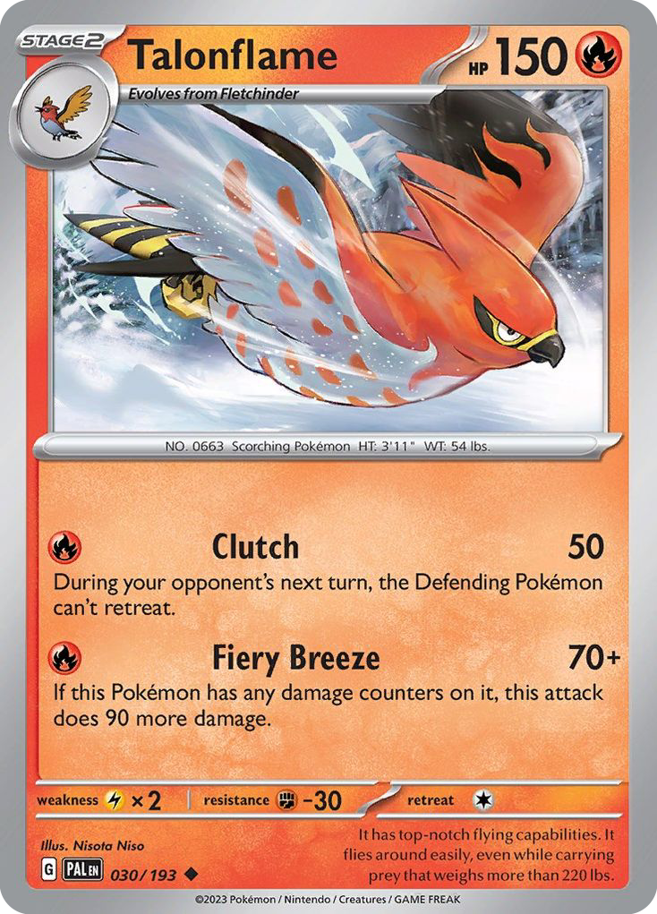 Talonflame - 030/193 - Uncommon