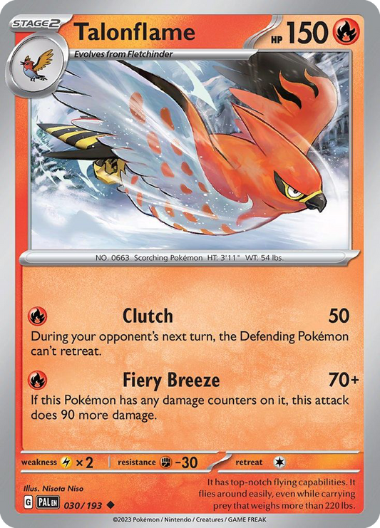 Talonflame - 030/193 - Uncommon