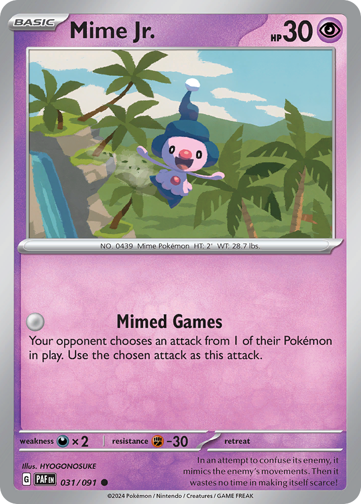 Mime Jr. - 031/091 - Common