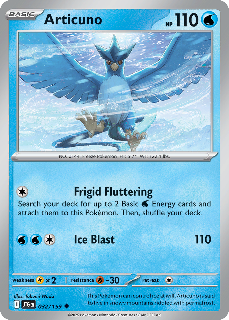 Articuno - 032/159 - Uncommon