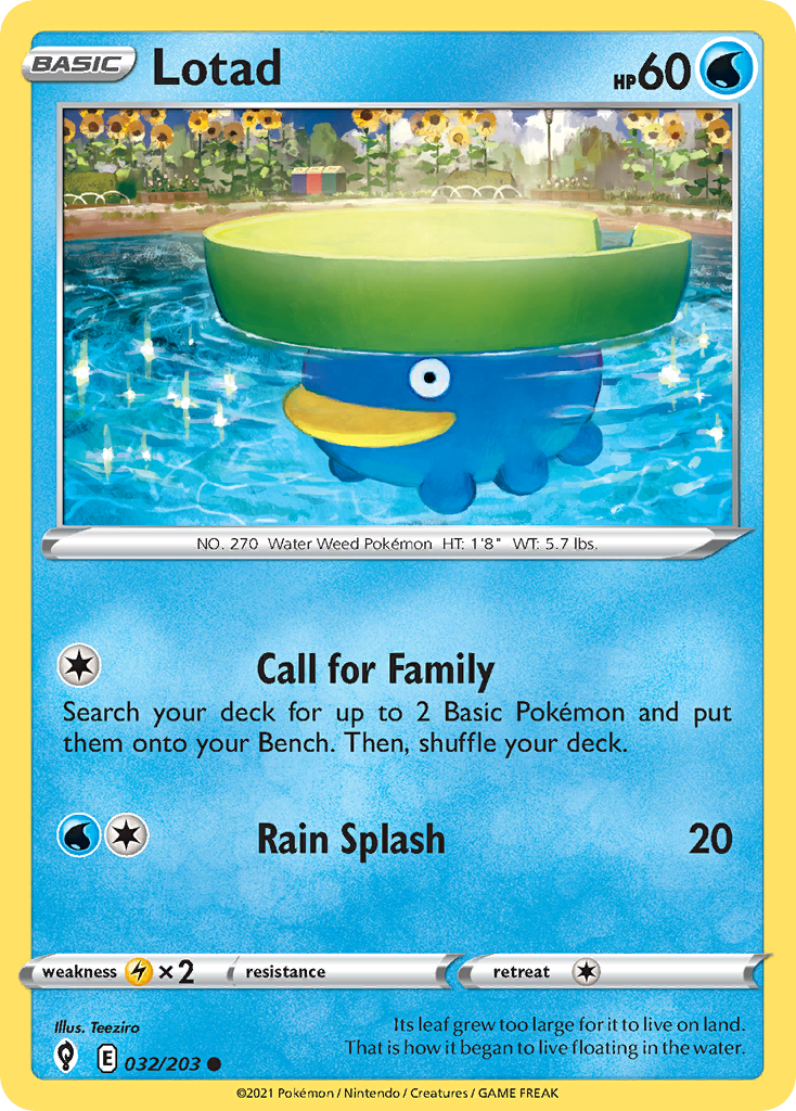 Lotad - 032/203 - Common