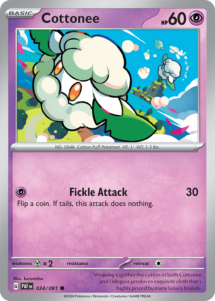 Cottonee - 034/091 - Common
