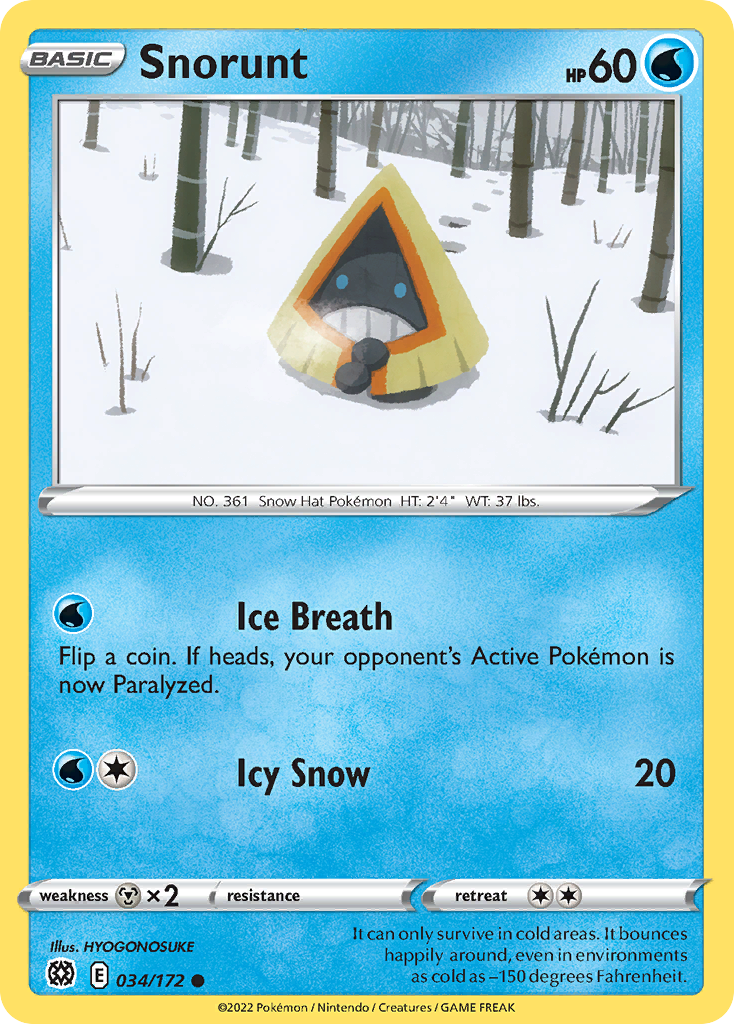 Snorunt - 034/172 - Common