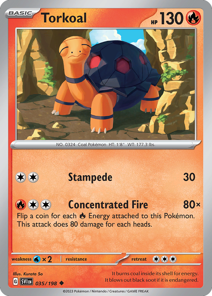 Torkoal - 035/198 - Uncommon