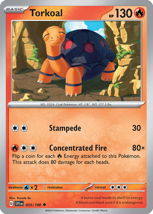 Torkoal - 035/198 - Uncommon