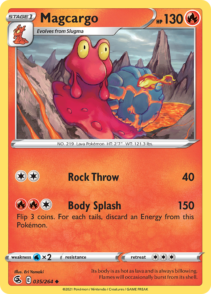Magcargo - 035/264 - Uncommon