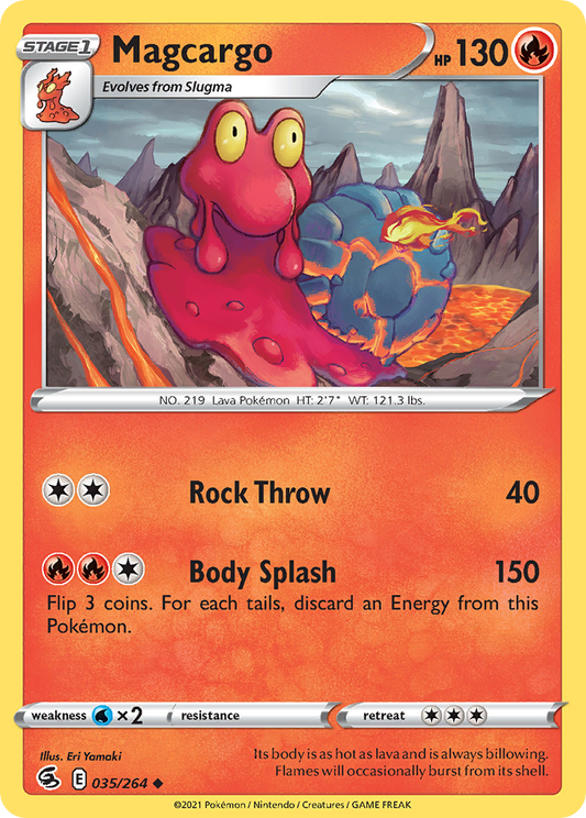 Magcargo - 035/264 - Uncommon