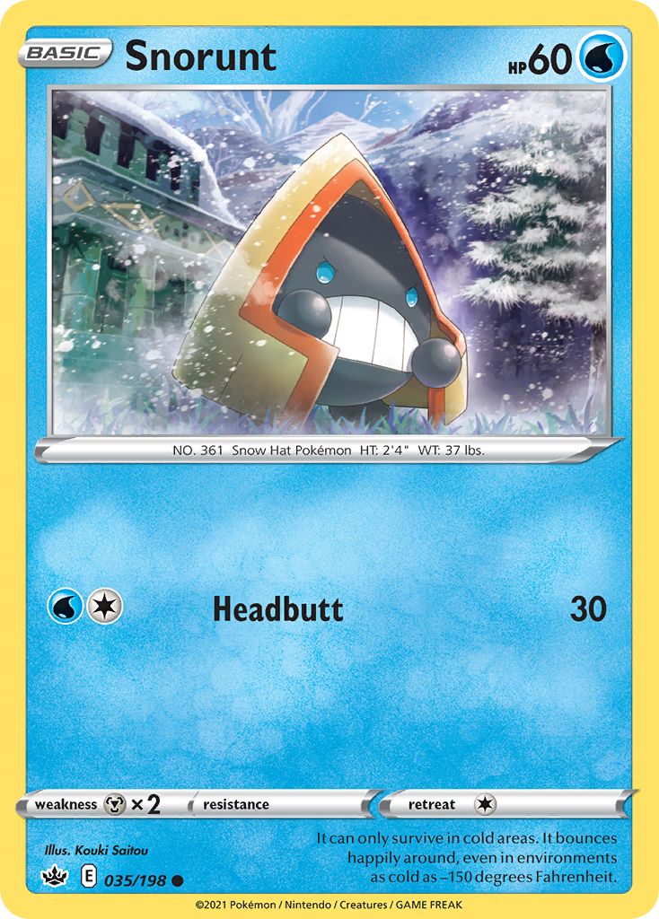 Snorunt - 035/198 - Common