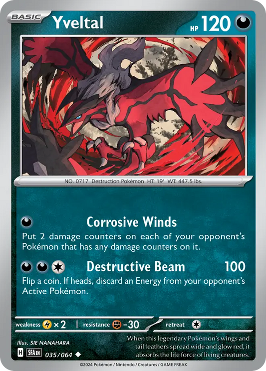 Yveltal - 035/064 - Uncommon