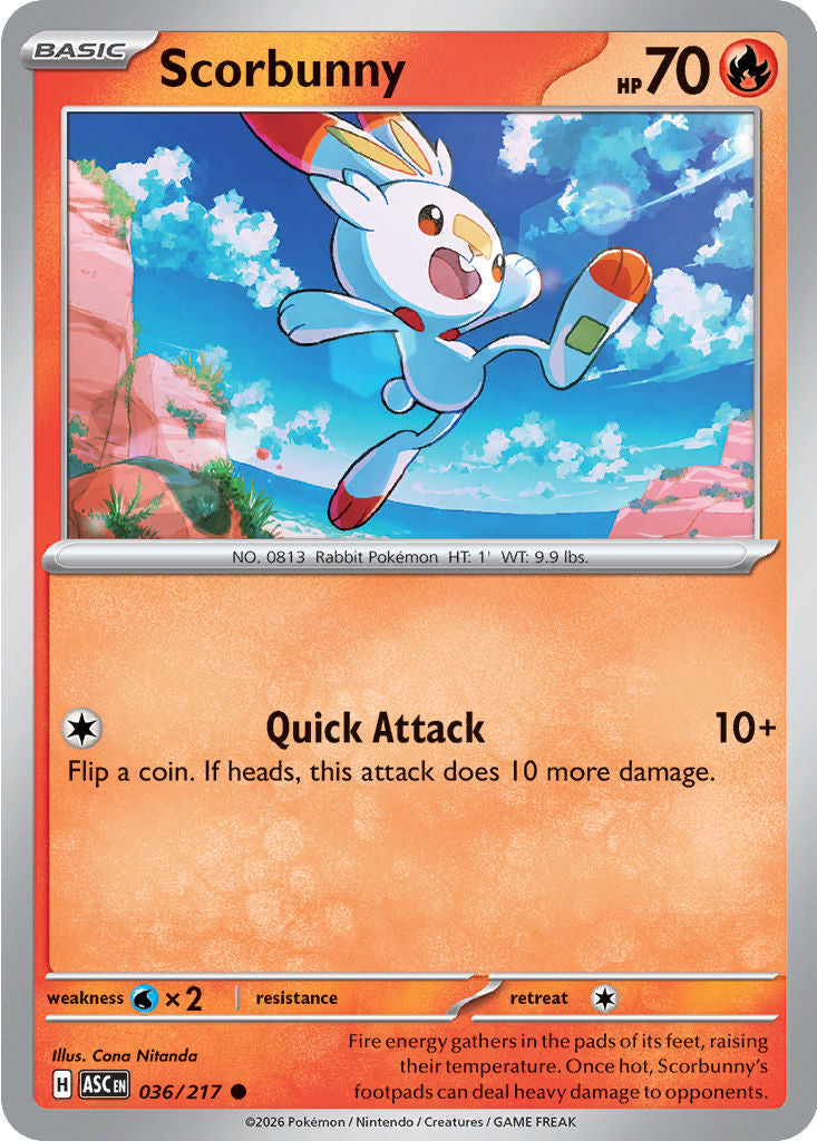 Scorbunny - 036/217 - Common