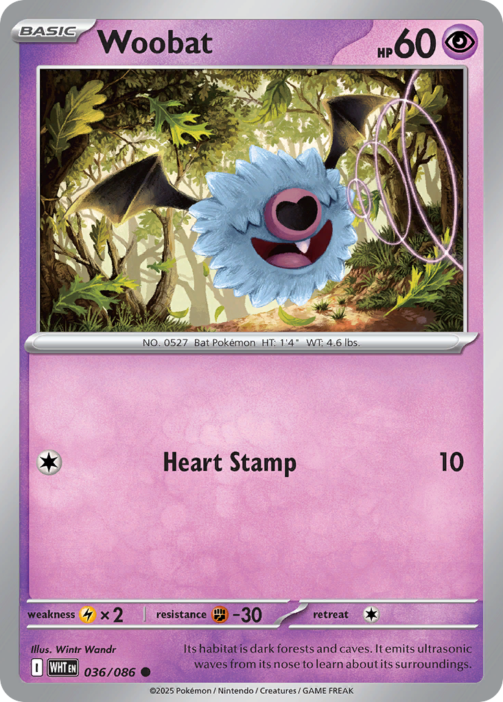 Woobat - 036/086 - Common