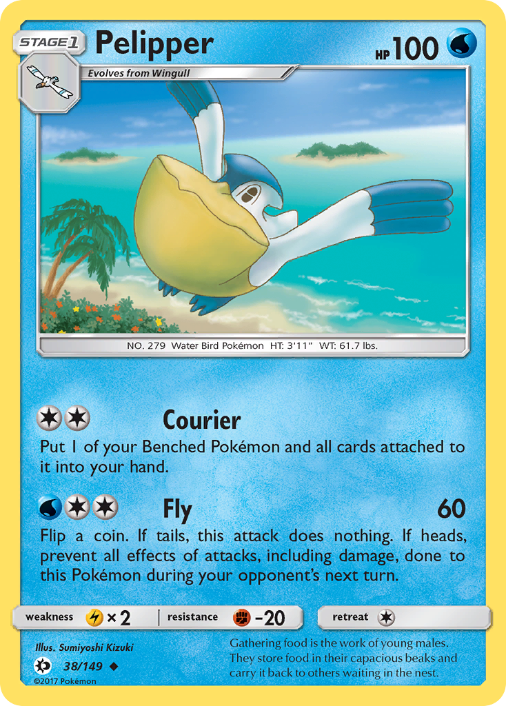 Pelipper - 038/149 - Uncommon
