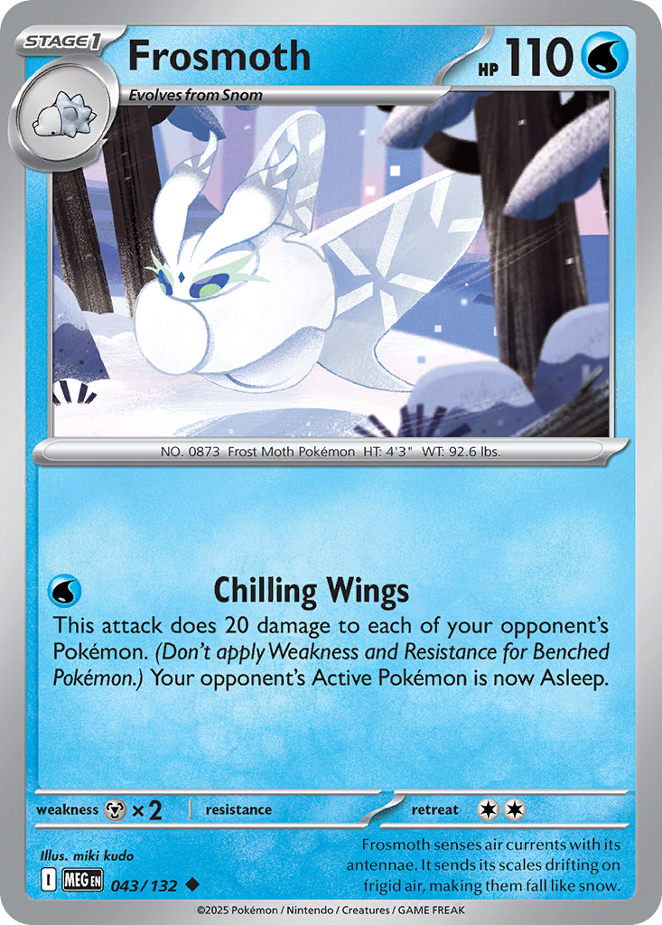 Frosmoth - 043/132 - Uncommon