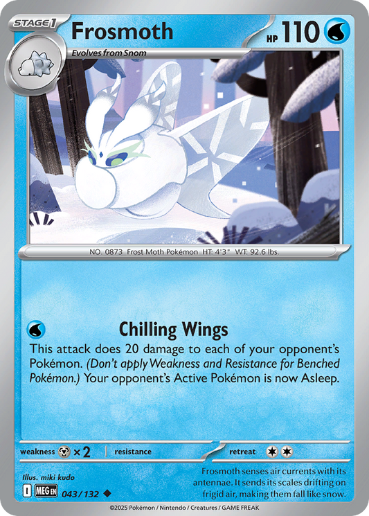 Frosmoth - 043/132 - Uncommon