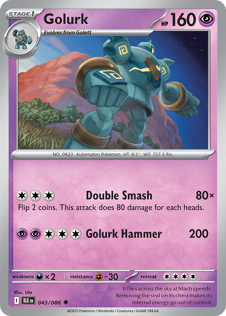 Golurk - 043/086 - Uncommon