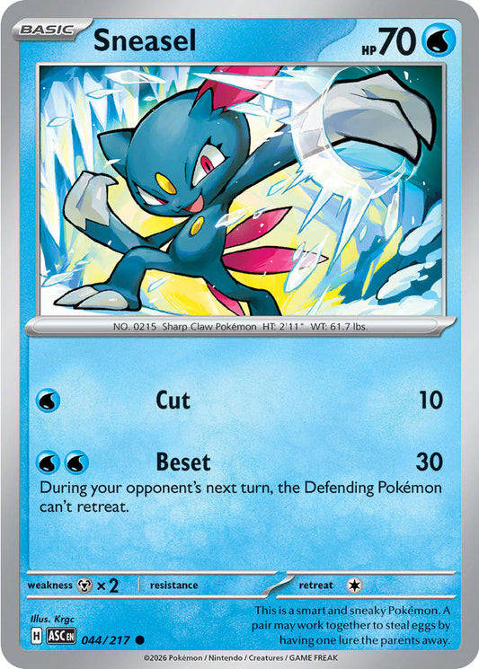 Sneasel - 044/217 - Common